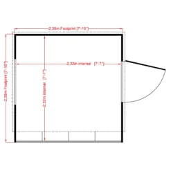 Shire Iceni 8x8 Ft Pent Shiplap Wooden Shed With Floor - Assembly Service Included -Plant Garden World shire iceni 8x8 ft pent shiplap wooden shed with floor assembly service included5019804119028 02t bq