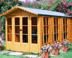 Shire Kensington 13x7 Apex Shiplap Wooden Shed - Assembly Service Included -Plant Garden World shire kensington 13x7 apex shiplap wooden shed assembly service included5019804198184 01i bq