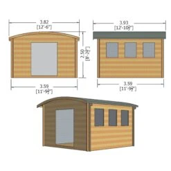 Shire Kilburn 12x12 Ft Toughened Glass Curved Tongue & Groove Wooden Cabin 5 Shire Kilburn 12x12 Ft Toughened Glass Curved Tongue & Groove Wooden Cabin -Plant Garden World shire kilburn 12x12 ft toughened glass curved tongue groove wooden cabin5019804119660 02t bq