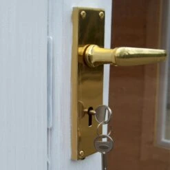 Shire Leygrove 14x10 Glass Apex Tongue & Groove Wooden Cabin - Base Not Included -Plant Garden World shire leygrove 14x10 glass apex tongue groove wooden cabin base not included5019804251483 03i