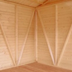 Shire Mammoth 12x12 Glass Apex Wooden Workshop - Base Not Included -Plant Garden World shire mammoth 12x12 glass apex wooden workshop base not included5019804123131 37c