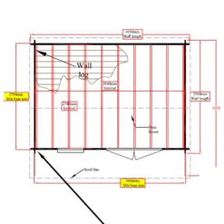 Shire Marlborough 10x14 Ft Apex Tongue & Groove Wooden Cabin With Felt Tile Roof - Assembly Service Included -Plant Garden World shire marlborough 10x14 ft apex tongue groove wooden cabin with felt tile roof assembly service included5019804112432 02t