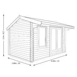Shire Marlborough 10x14 Ft Apex Tongue & Groove Wooden Cabin With Felt Tile Roof - Assembly Service Included -Plant Garden World shire marlborough 10x14 ft apex tongue groove wooden cabin with felt tile roof assembly service included5019804112432 03t