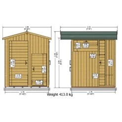 Shire Multi Store 6x6 Ft Apex Tongue & Groove Wooden Shed With Floor -Plant Garden World shire multi store 6x6 ft apex tongue groove wooden shed with floor5019804118779 01t bq