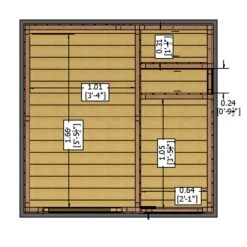 Shire Multi Store 6x6 Ft Apex Tongue & Groove Wooden Shed With Floor -Plant Garden World shire multi store 6x6 ft apex tongue groove wooden shed with floor5019804118779 02t bq