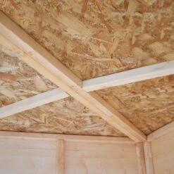 Shire Murrow 8x8 Ft Pent Shiplap Wooden 2 Door 2 Windows Shed With Floor -Plant Garden World shire murrow 8x8 ft pent shiplap wooden 2 door 2 windows shed with floor5019804883486 07bq