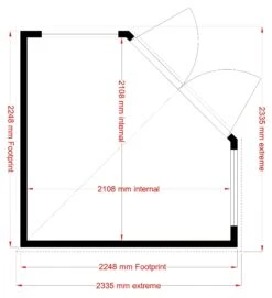 Shire Murrow 8x8 Ft Pent Shiplap Wooden Shed With Floor - Assembly Service Included -Plant Garden World shire murrow 8x8 ft pent shiplap wooden shed with floor assembly service included5019804080885 18bq