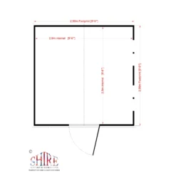 Shire Security Cabin 10x10 Ft Apex Shiplap Wooden Shed With Floor 6 Shire Security Cabin 10x10 Ft Apex Shiplap Wooden Shed With Floor -Plant Garden World shire security cabin 10x10 ft apex shiplap wooden shed with floor5019804122141 02t