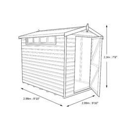 Shire Security Cabin 10x10 Ft Apex Shiplap Wooden Shed With Floor 7 Shire Security Cabin 10x10 Ft Apex Shiplap Wooden Shed With Floor -Plant Garden World shire security cabin 10x10 ft apex shiplap wooden shed with floor5019804122141 03t