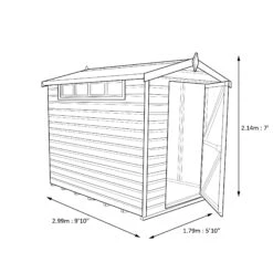 Shire Security Cabin 10x6 Apex Dip Treated Shiplap Wooden Shed With Floor - Assembly Service Included -Plant Garden World shire security cabin 10x6 apex dip treated shiplap wooden shed with floor assembly service included5019804112111 03t