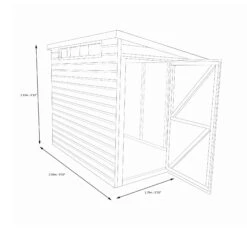 Shire Security Cabin 10x6 Ft Pent Shiplap Wooden Shed With Floor -Plant Garden World shire security cabin 10x6 ft pent shiplap wooden shed with floor5019804112180 03t