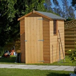 Shire Shetland 6x4 Ft Apex Shiplap Wooden Shed With Floor (Base Included) 12 Shire Shetland 6x4 Ft Apex Shiplap Wooden Shed With Floor (Base Included) -Plant Garden World shire shetland 6x4 ft apex shiplap wooden shed with floor base included 5019804869442 02i bq
