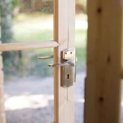 Shire Twyford 16x17 Ft Toughened Glass Apex Tongue & Groove Wooden Cabin With Felt Tile Roof -Plant Garden World shire twyford 16x17 ft toughened glass apex tongue groove wooden cabin with felt tile roof5019804111480 01i bq