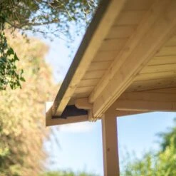 Shire Twyford 16x17 Ft Toughened Glass Apex Tongue & Groove Wooden Cabin With Felt Tile Roof -Plant Garden World shire twyford 16x17 ft toughened glass apex tongue groove wooden cabin with felt tile roof5019804111480 02i bq