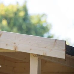 Shire Twyford 16x17 Ft Toughened Glass Apex Tongue & Groove Wooden Cabin With Felt Tile Roof -Plant Garden World shire twyford 16x17 ft toughened glass apex tongue groove wooden cabin with felt tile roof5019804111480 04i bq