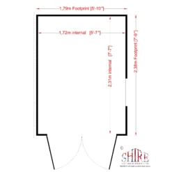 Shire Warwick 8x6 Ft Apex Shiplap Wooden Shed With Floor - Assembly Service Included -Plant Garden World shire warwick 8x6 ft apex shiplap wooden shed with floor assembly service included5019804112258 03t