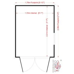 Shire Warwick 8x6 Ft Apex Shiplap Wooden Shed With Floor (Base Included) - Assembly Service Included -Plant Garden World shire warwick 8x6 ft apex shiplap wooden shed with floor base included assembly service included5019804456413 02t