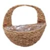 Smart Garden Hyacinth Natural Semi-circle Hanging Basket