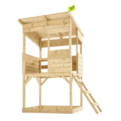 TP Toys 8x7 Tree Top Timber Tower Slide Playhouse Assembly Required -Plant Garden World tp toys 8x7 tree top timber tower slide playhouse assembly required5021854803543 01c bq