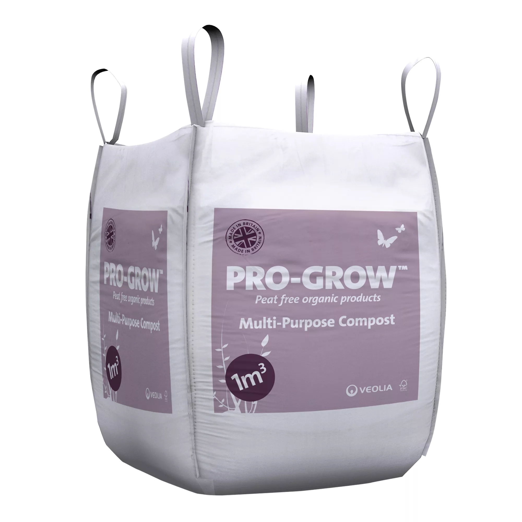 Veolia Pro-Grow Peat-free Multi-purpose Compost 1000L 1 Veolia Pro-Grow Peat-free Multi-purpose Compost 1000L
