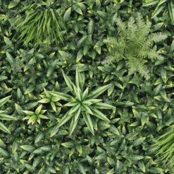 Vertical Square Artificial Plant Wall, (H)1m (W)1m -Plant Garden World vertical square artificial plant wall h 1m w 1m5059340671932 36c