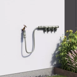 Verve 4-way Hose Pipe Connector -Plant Garden World verve 4 way hose pipe connector5059340251066 01i
