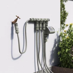 Verve 4-way Hose Pipe Connector -Plant Garden World verve 4 way hose pipe connector5059340251066 02i